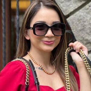 🕶️ New Gucci GG0762S 001 Sunglasses - Black Frame, Grey Gradient Lenses